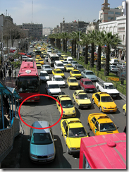 Picture of a traffic jam, courtesy of http://www.flickr.com/photos/travel_aficionado/2255177001/, Creative Commons License