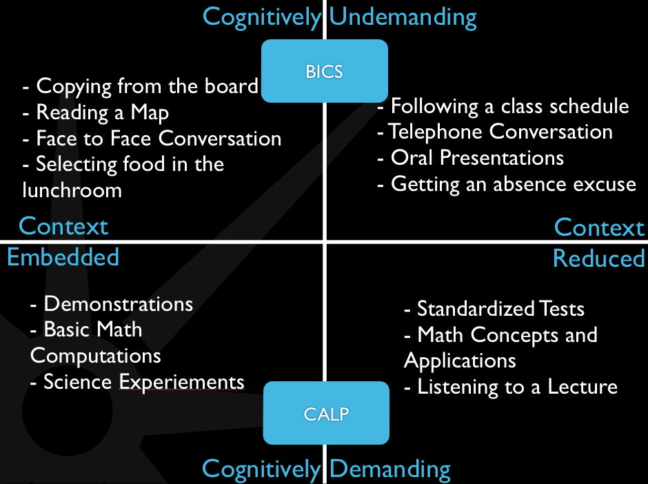 The BICS/CALP Model with Example